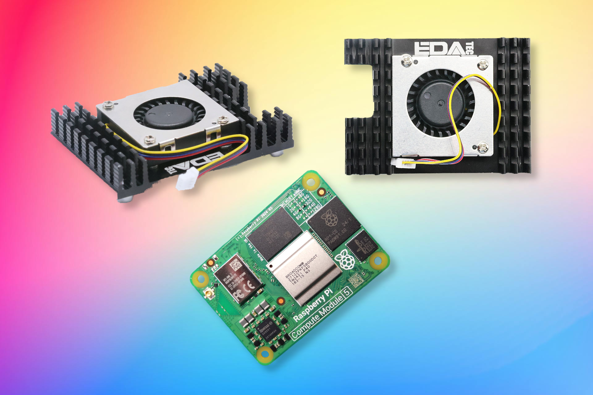 Raspberry Pi Compute Module 5 receives the active cooler that it