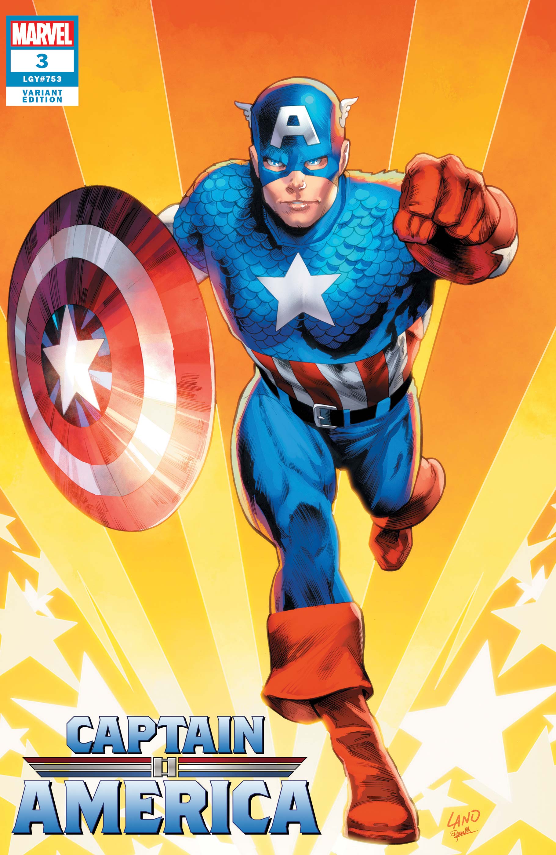 Captain America (2023) #3 (Variant) | Comic Issues | Marvel