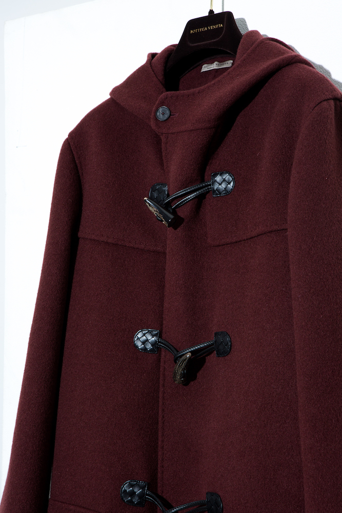 今日の逸品】［BOTTEGA VENETA］のダッフルコート。