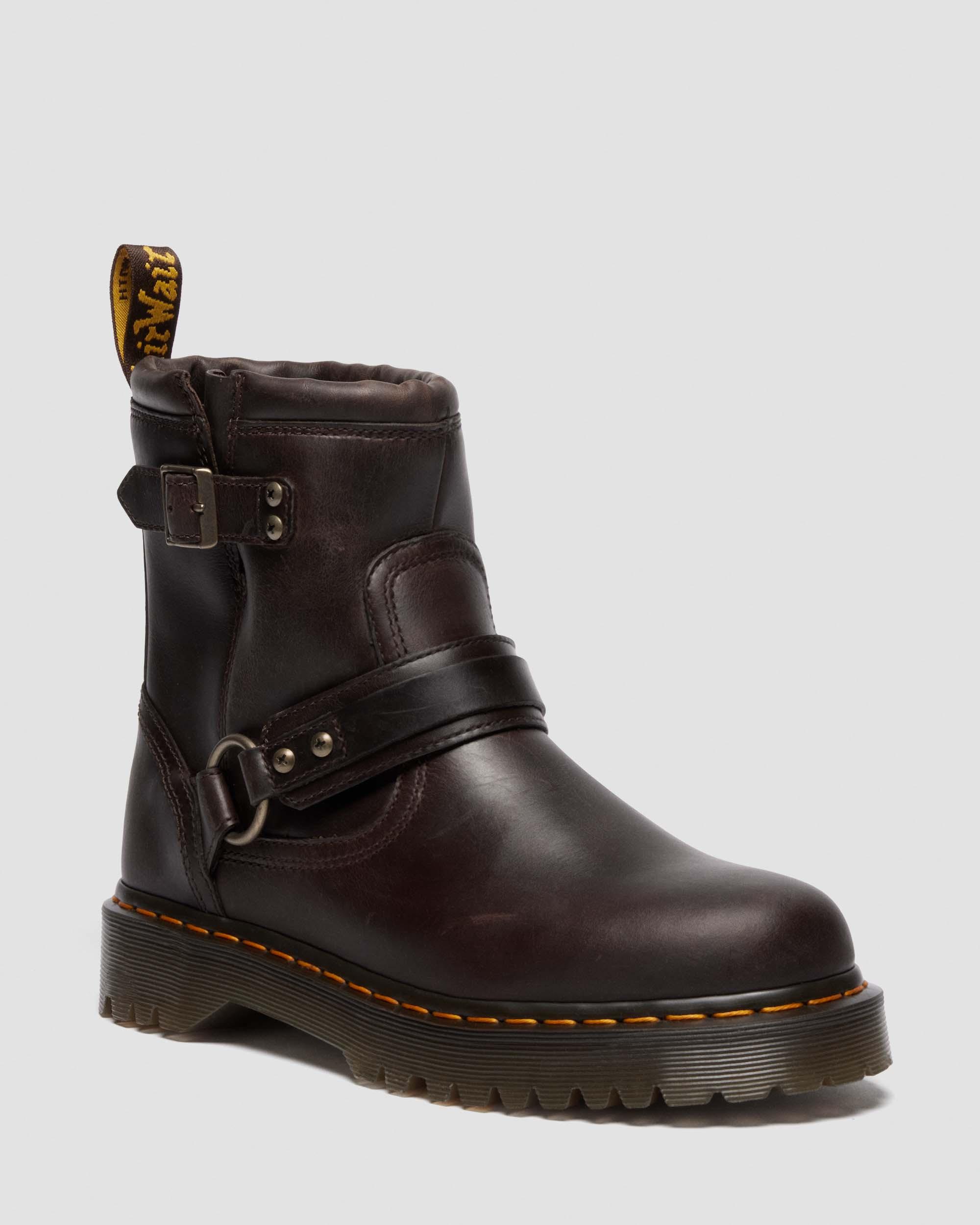 Anistone Harness in Dark Brown | Dr. Martens