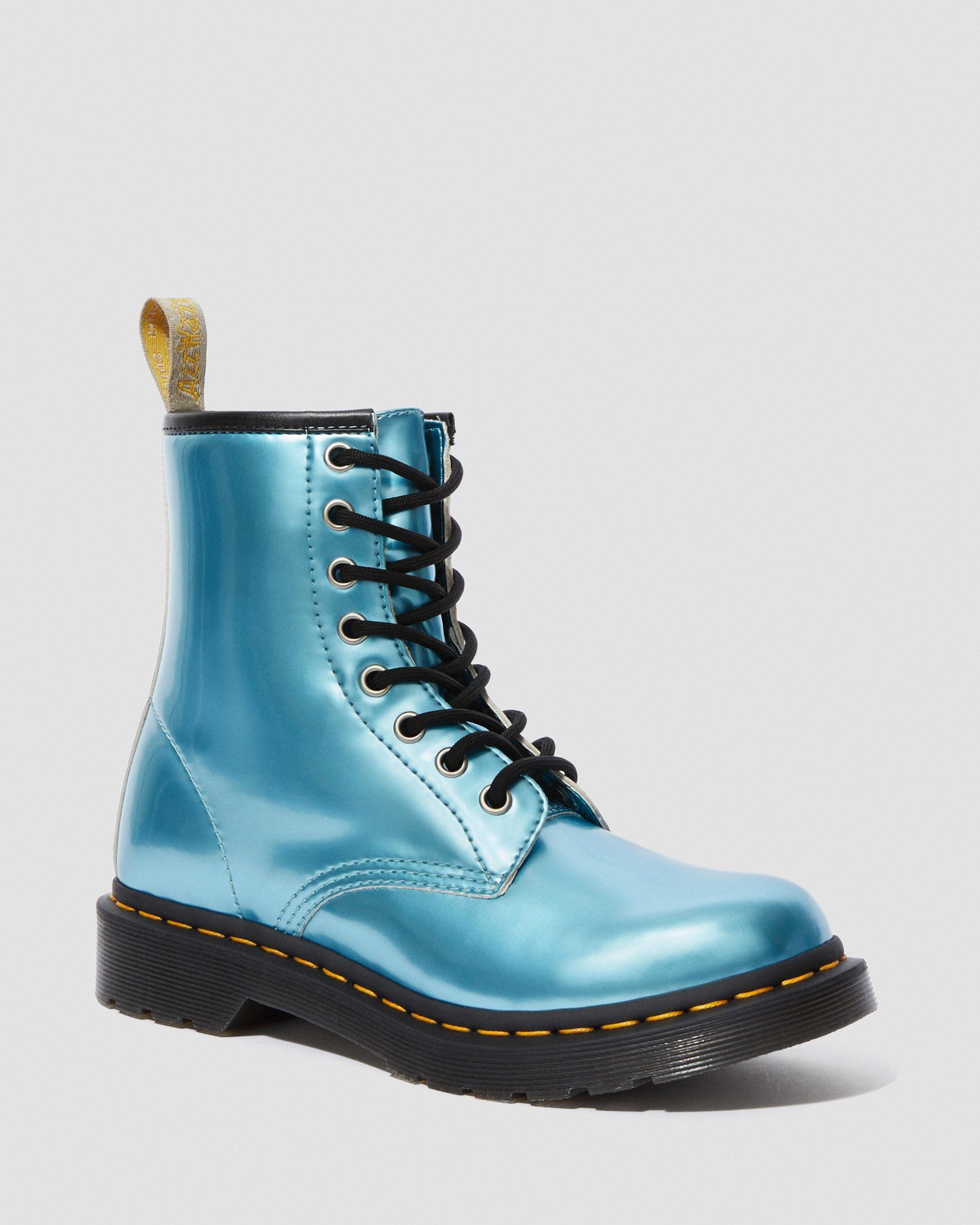 Vegan 1460 Goldmix in Blue | Dr. Martens