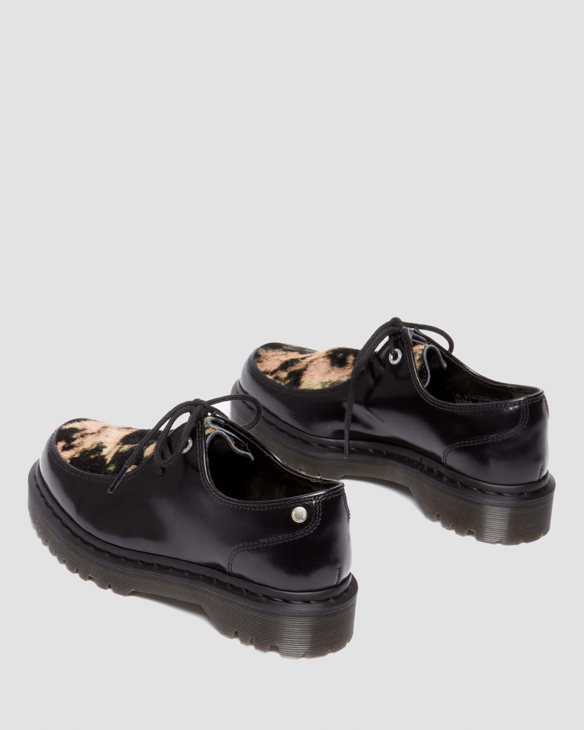 Zeffir 3i Bex Buttero Hair On Shoes in Black | Dr. Martens