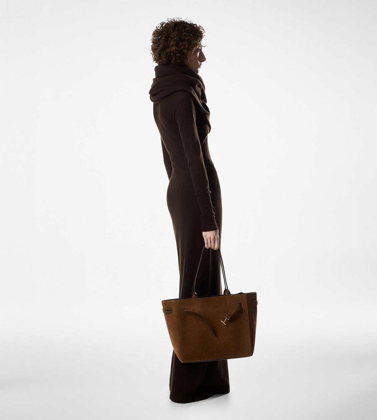 SUEDE LEATHER AUDREY MEDIUM TOTE | TOM FORD Fashion