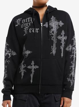 CROSSFAITH フーディ X-LARGE ブラック CROSSFAITH フーディ X-LARGE