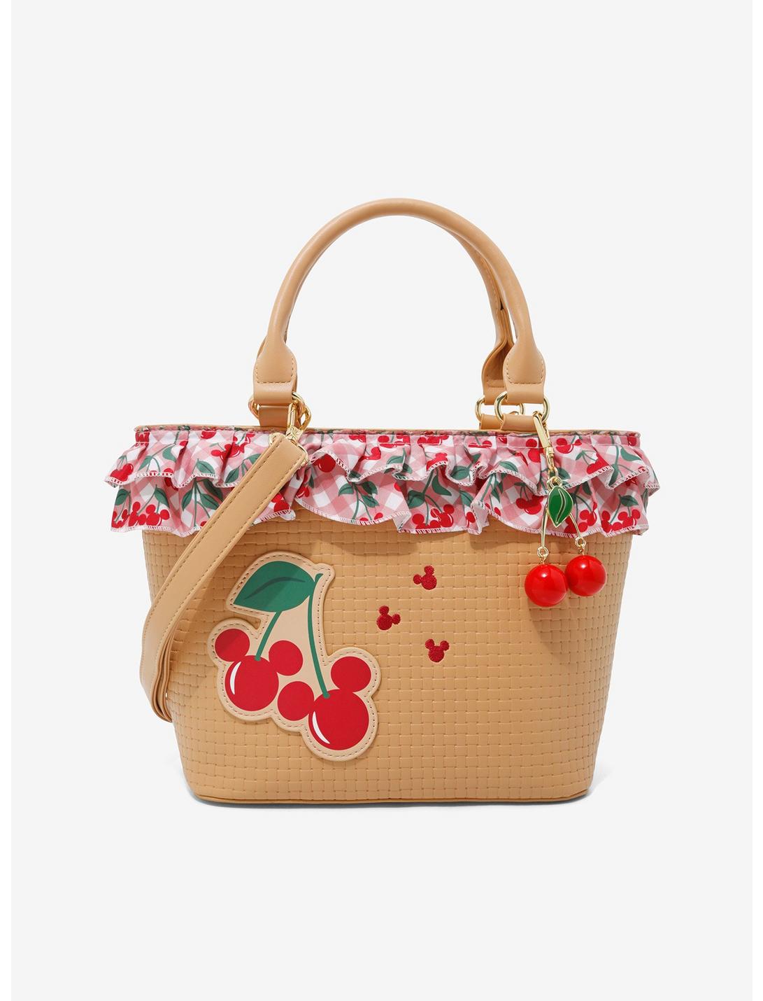 Her Universe Disney Mickey Mouse Cherries Picnic Satchel Bag | Hot
