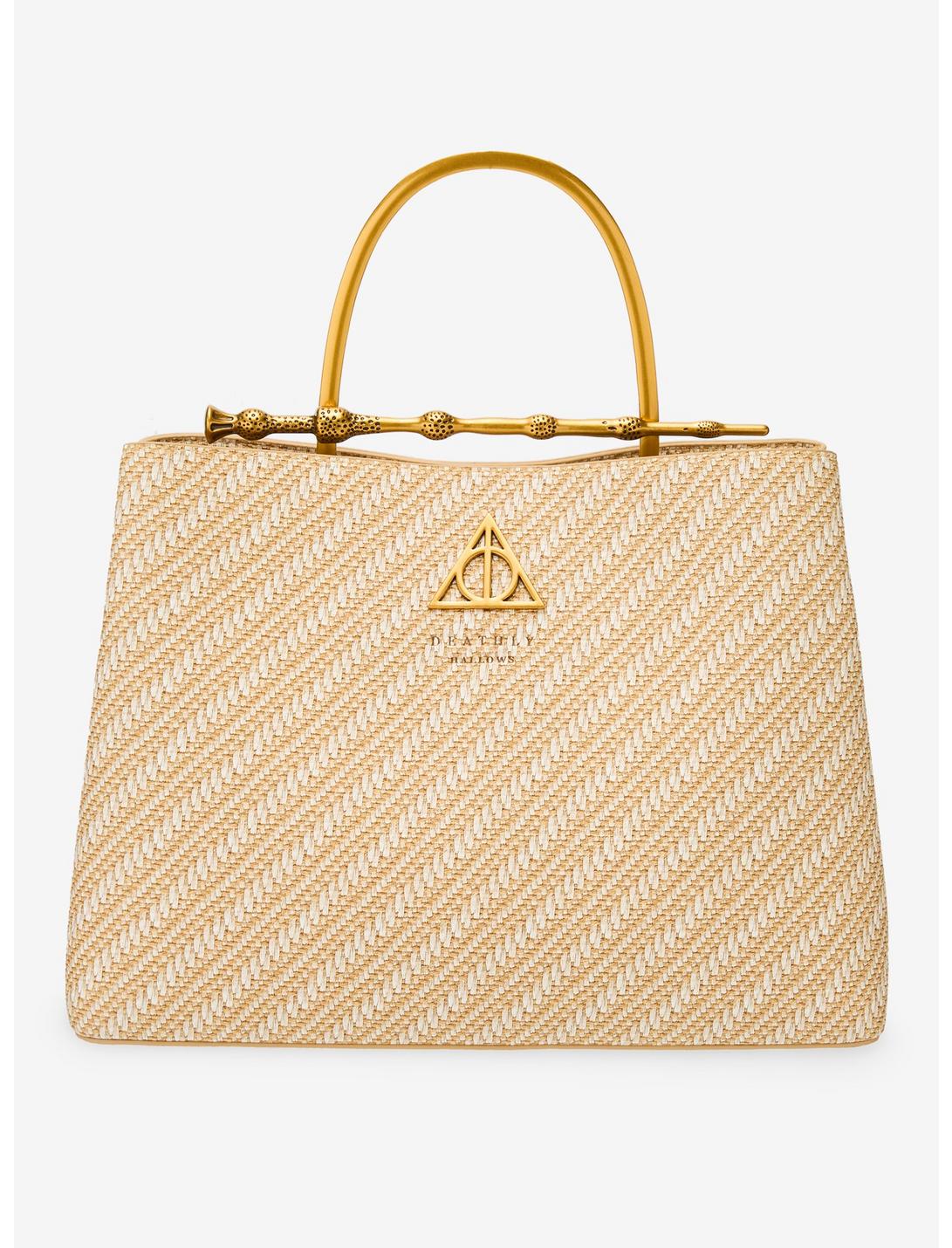 Loungefly Harry Potter Deathly Hallows Elder Wand Raffia Texture