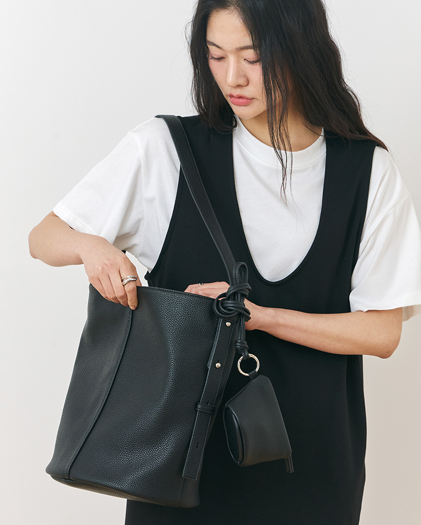 ORIGINAL) マキシバケットバッグ(black) | ファッション通販サイト NUGU