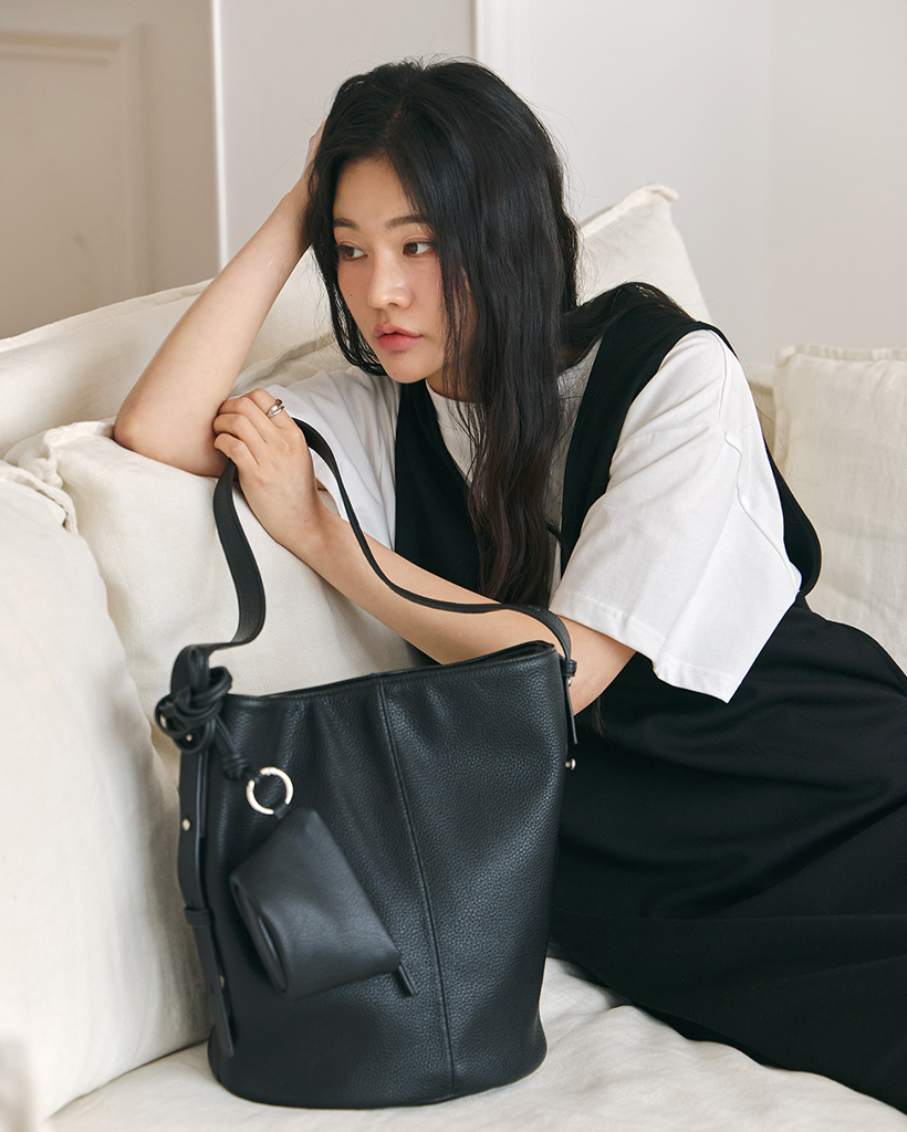 ORIGINAL) マキシバケットバッグ(black) | ファッション通販サイト NUGU