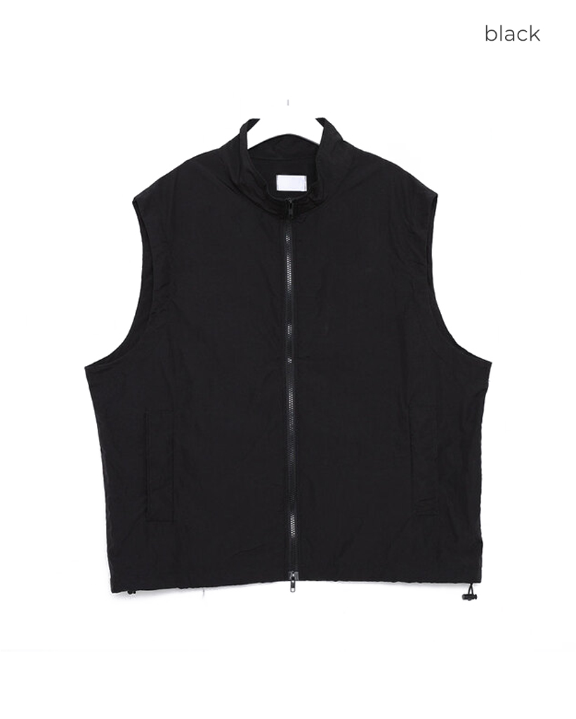ナイロンジップアップベスト | ファッション通販サイト NUGU