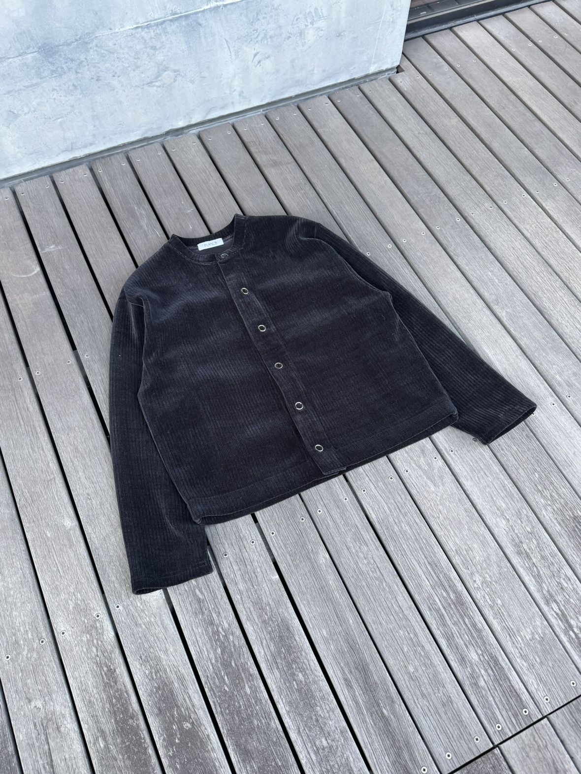 リブスナップボタンカーディガン | ファッション通販サイト NUGU