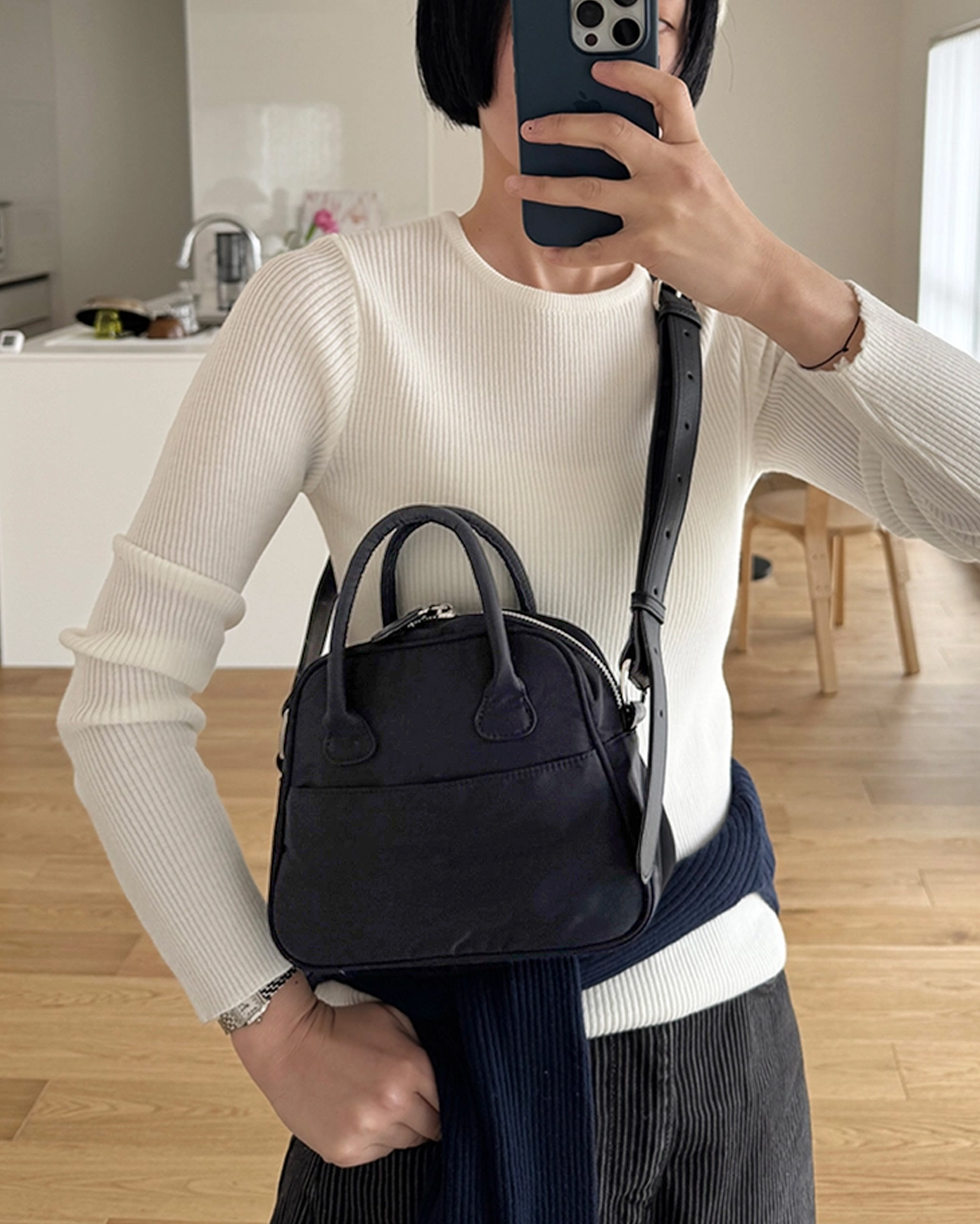 1回再販](ORIGINAL) ミニハンドルポケットバッグ | ファッション通販