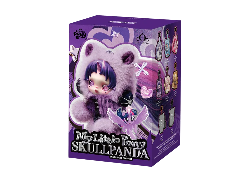 ポップマート スカルパンダ × マイリトルポニー シリーズ ぬいぐるみ