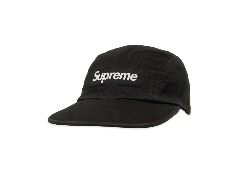 Supreme Washed Chino Twill Camp Cap (25FW) 