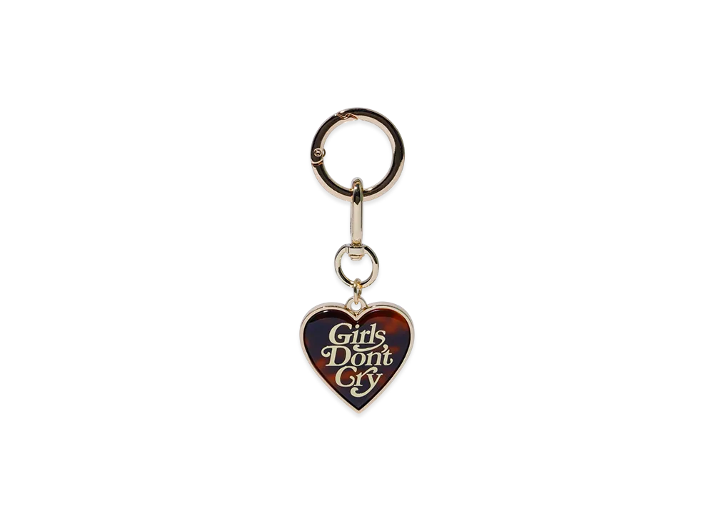 Girls Don't Cry Tortoiseshell Pattern Keyring 