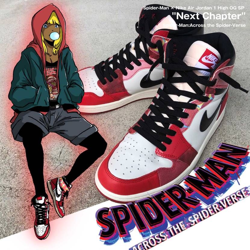 スパイダーマン × ナイキ エアジョーダン1 レトロ ハイ OG SP