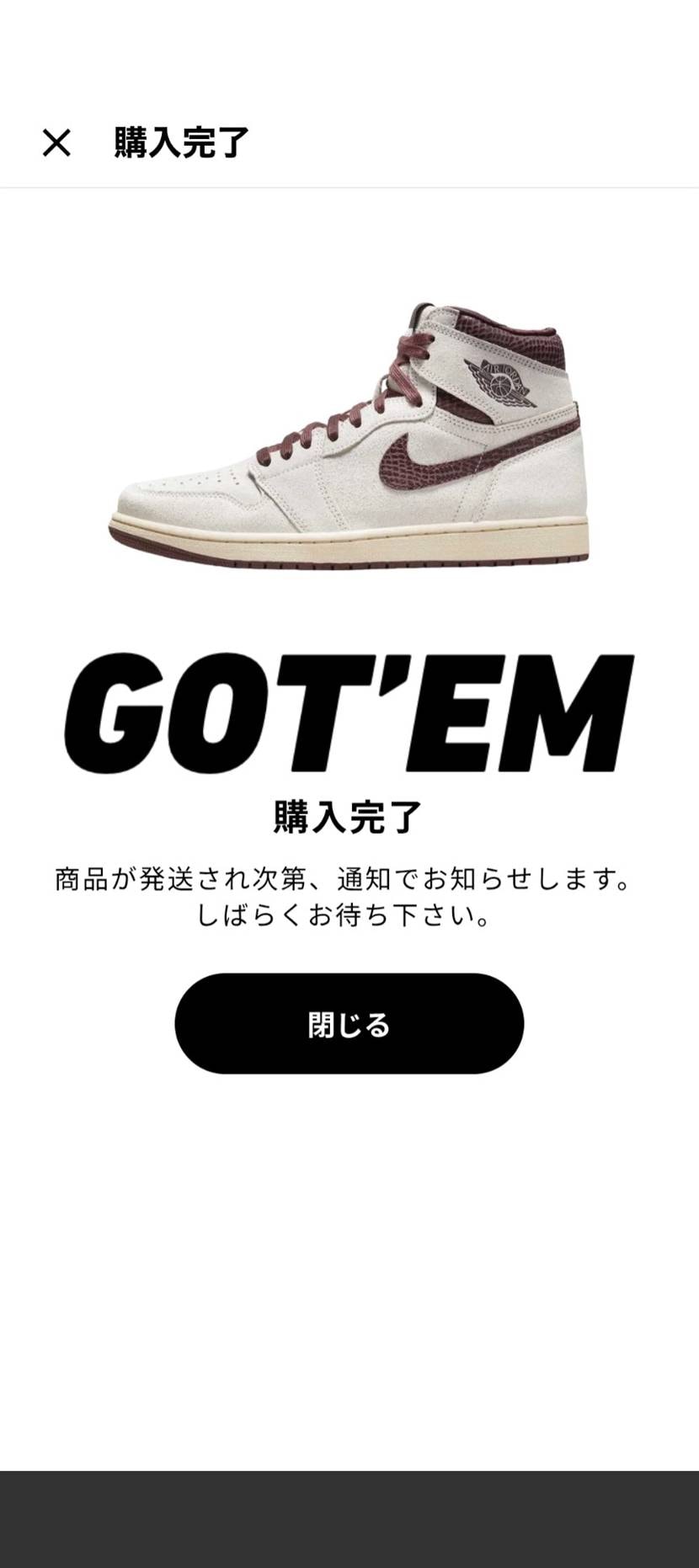 アママニエール × ナイキ エアジョーダン4 