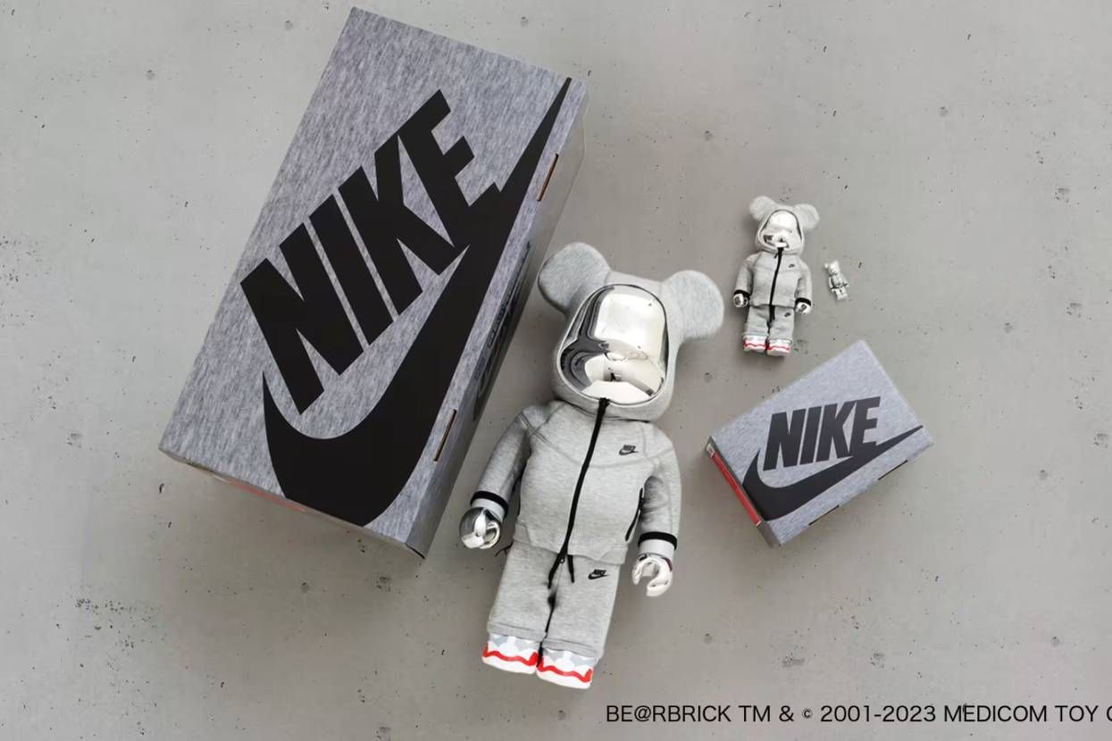 9/16発売｜Nike × MEDICOM TOY BE@RBRICK TECH FLEECE N98｜抽選/販売