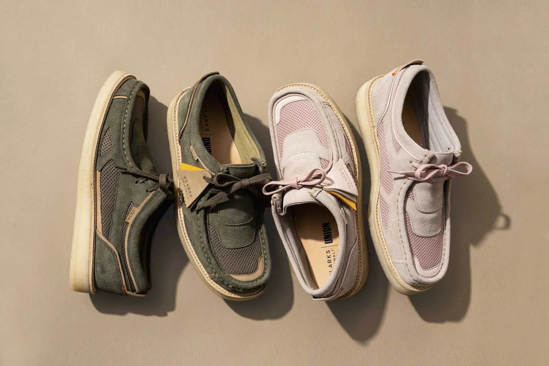 3/8発売｜UNION × Clarks Crazy Visions Wallabee 2colors｜抽選/販売
