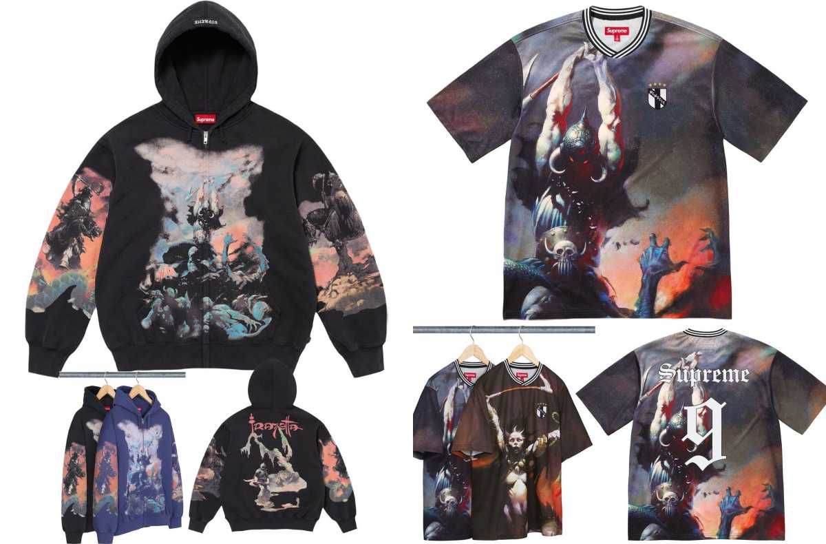11/30発売｜Supreme × Frank Frazetta 24FW Week15｜抽選/販売/定価