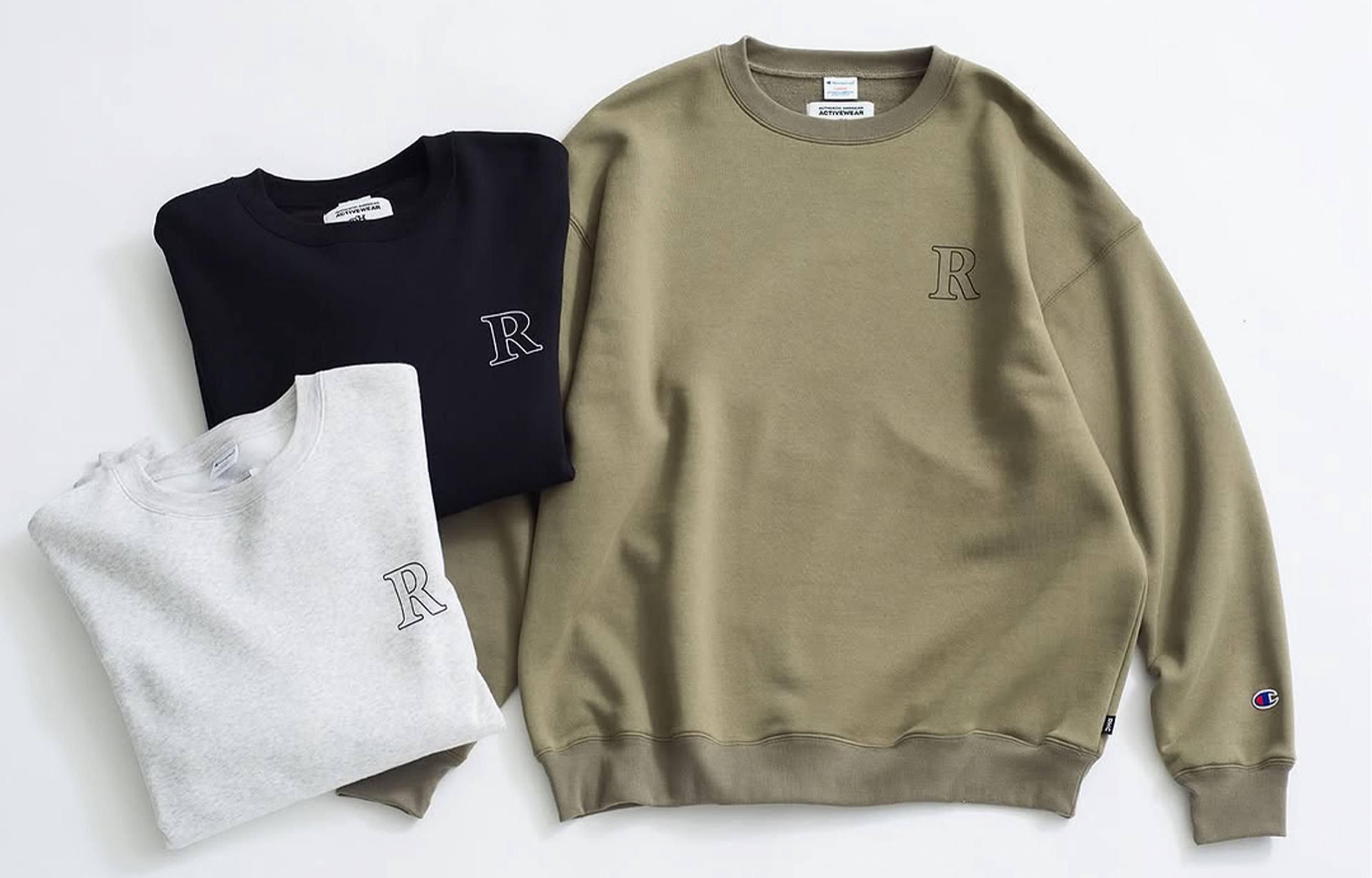 1/11発売｜Champion for RHC R Logo Sweat｜抽選/販売/定価情報