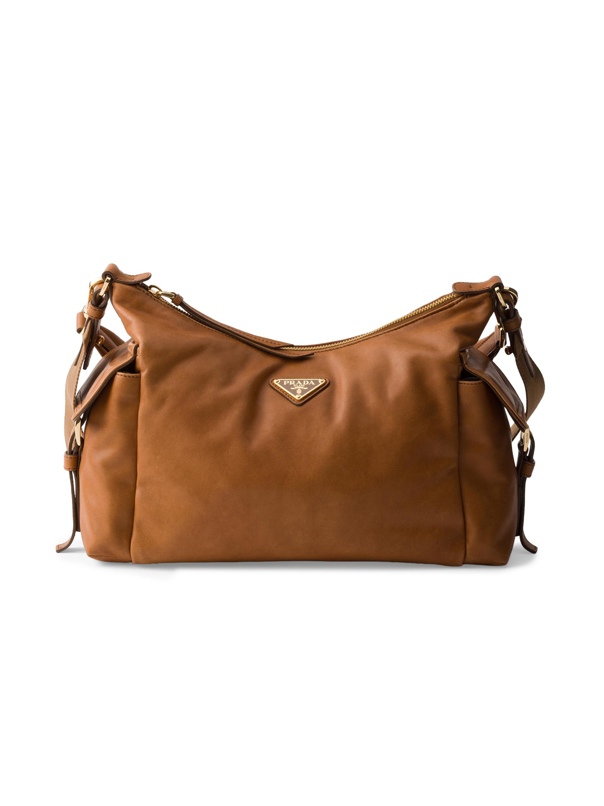 Prada Large Explore Suede Shoulder Bag | Saks Fifth Avenue