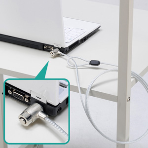 SL-31S【ノートパソコンセキュリティ】セキュリティスロットに簡単