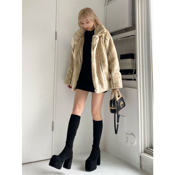 バルキープランプフィットブーツ[品番：MKSW0047349]｜EMODA（エモダ