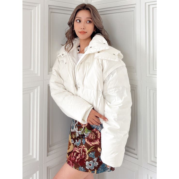 GYGY embroideryダウンコート[品番：MKSW0060200]｜GYDA（ジェイダ）の