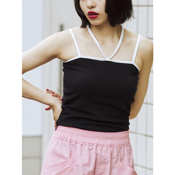 ホルターネックキャミソール[品番：MKSW0052601]｜jouetie（ジュエティ
