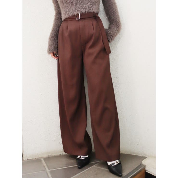 ハイウエストワイドパンツ[品番：MKSW0061230]｜EVRIS（エブリス）の