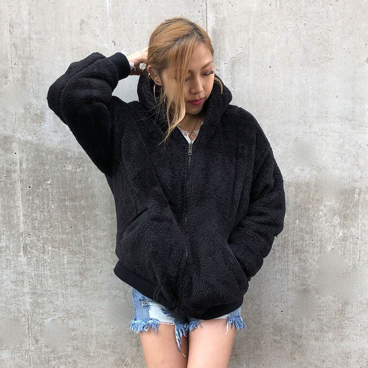 BIG裏ボアリバーシブルブルゾン[品番：MJNW0000369]｜me Jane（ミー