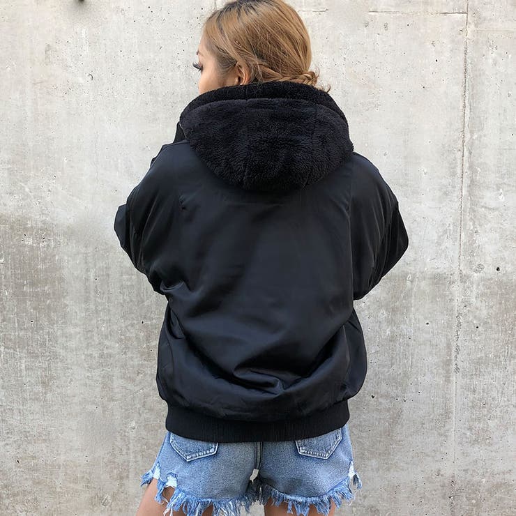 BIG裏ボアリバーシブルブルゾン[品番：MJNW0000369]｜me Jane（ミー