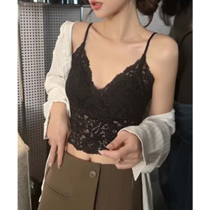 Jasmine】レースキャミソールカップ付き Jasmine Grandifl…[品番