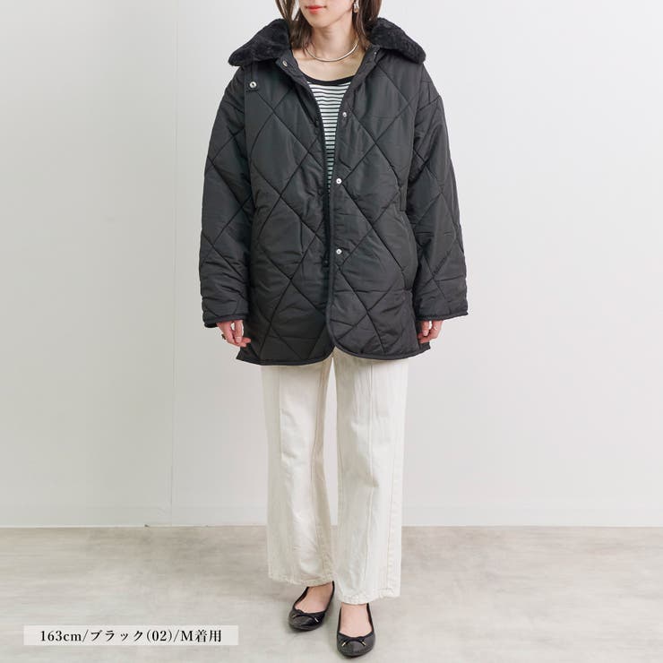 中綿 キルティング ジャケット[品番：SKLW0003197]｜LAPULE （ラピュレ