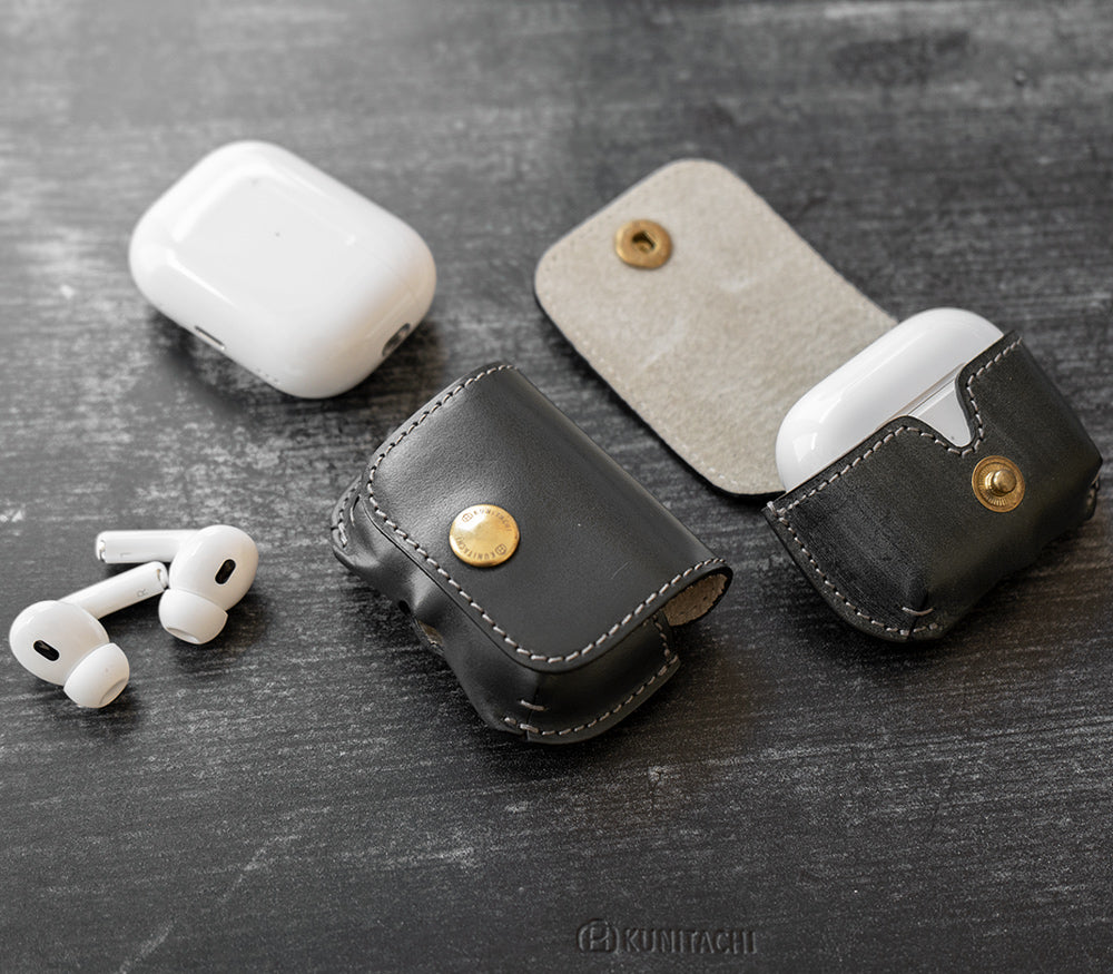 一枚革で作るレザーケース AirPods Pro（第1、第2世代）用 – 国立商店