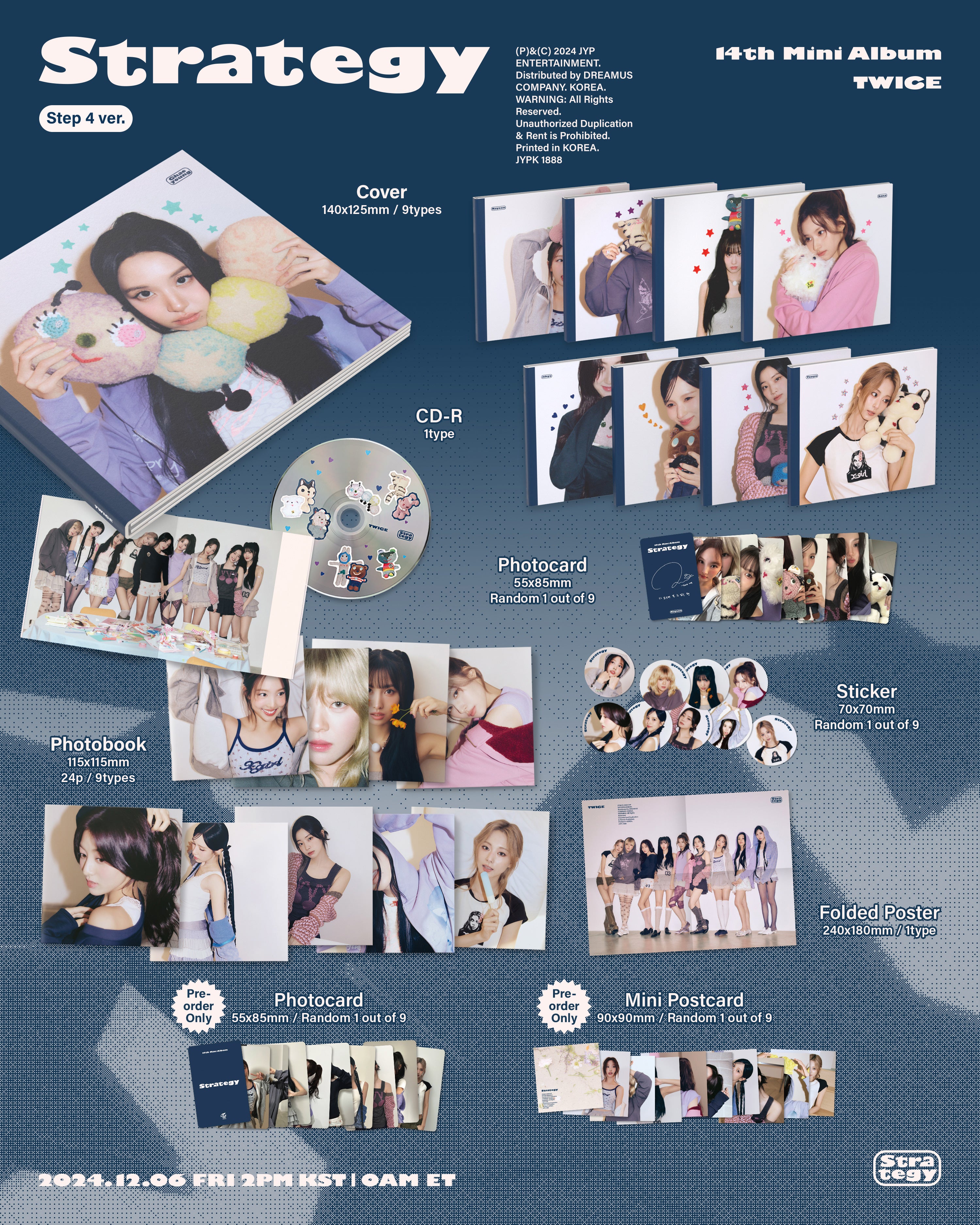 TWICE 14TH MINI ALBUM『STRATEGY』（Digipack ver.）【輸入盤】 9