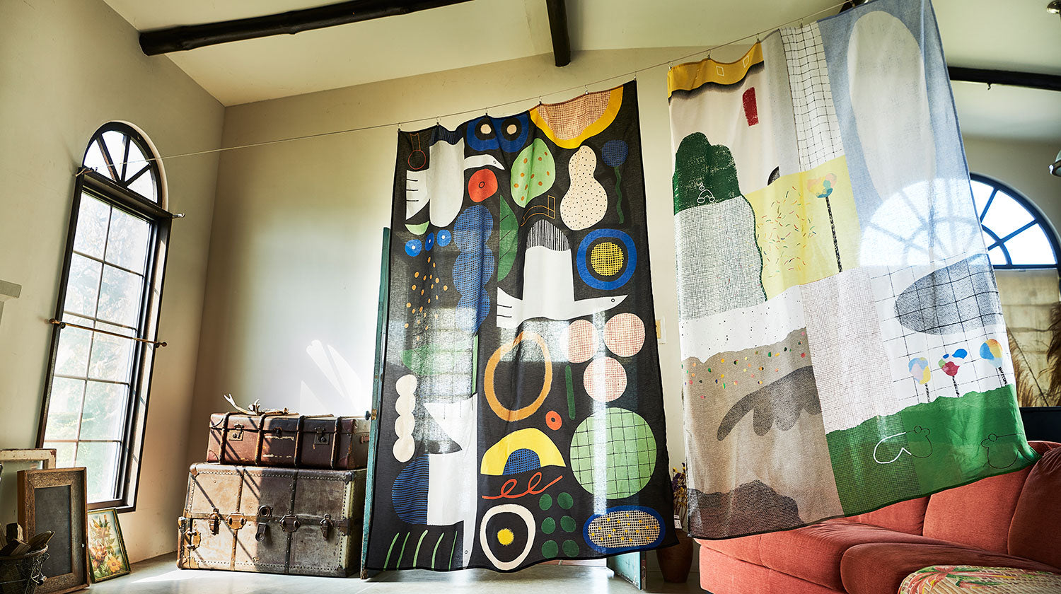 天然素材 麻100% 日本製マルチクロス｜カーテン・ソファーカバー