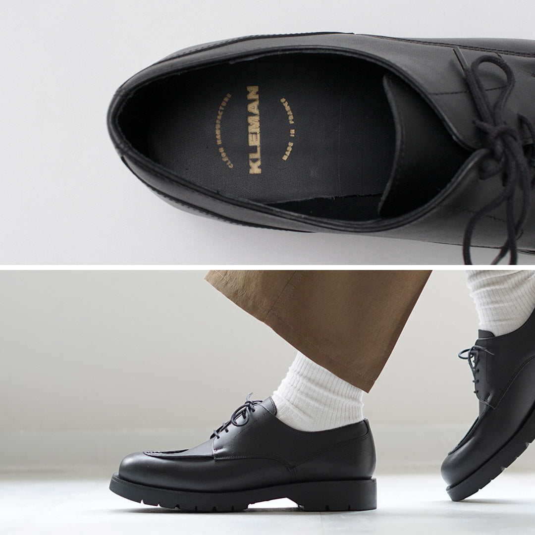 KLEMAN（クレマン） フロダン Uチップ ブラッチャー レザーシューズ