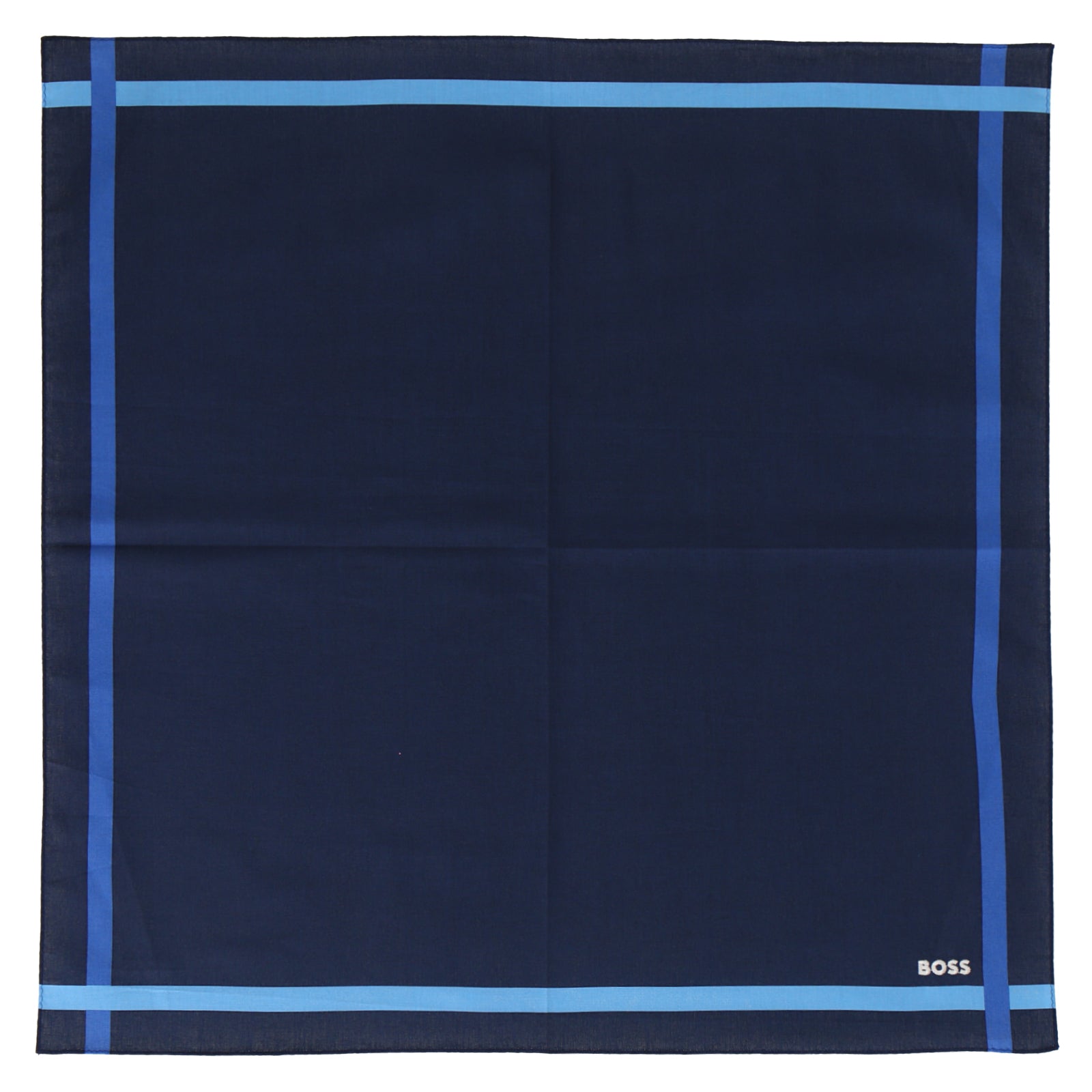 紳士プリントハンカチ #142a ブラック – INTERMODE KAWABE