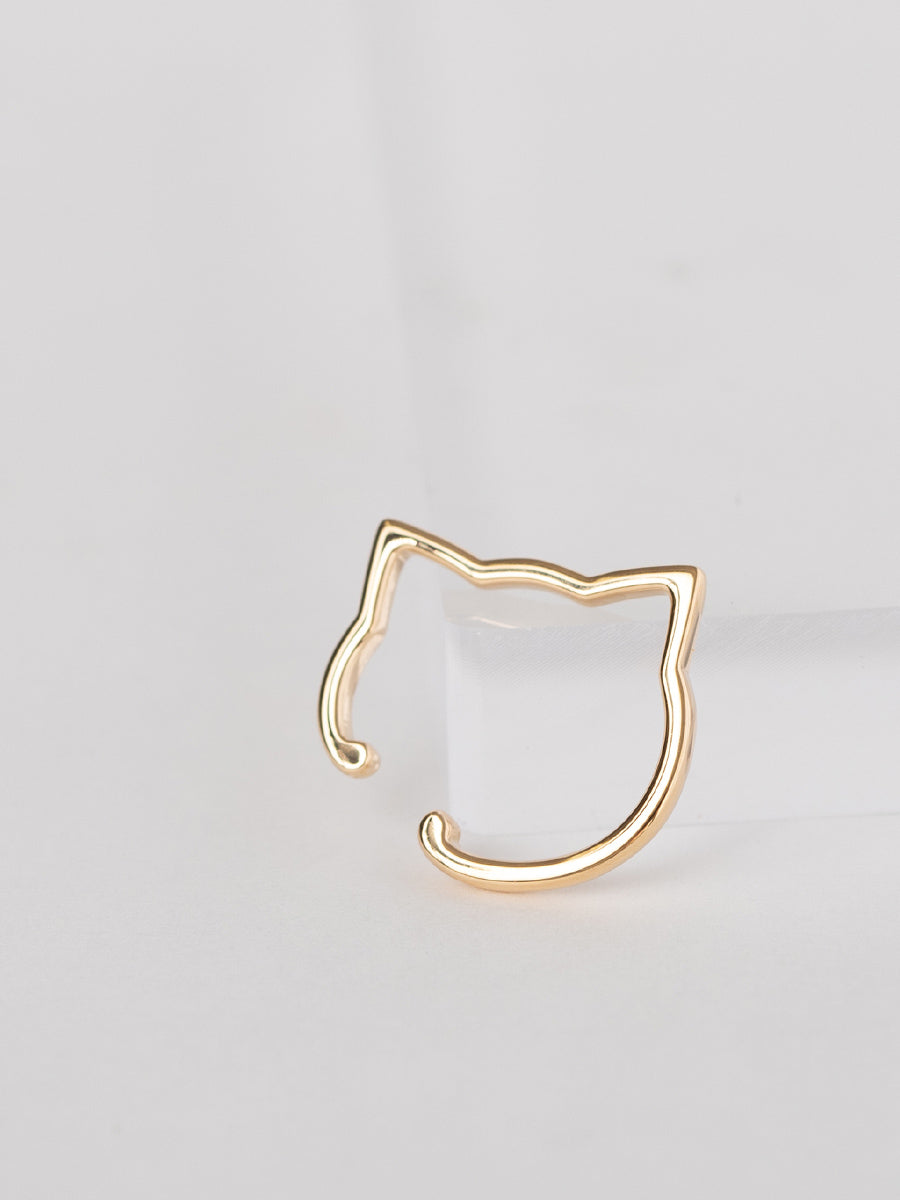 K18/Pt「ヤオン」イヤーカフ｜【オレフィーチェ】Orefice