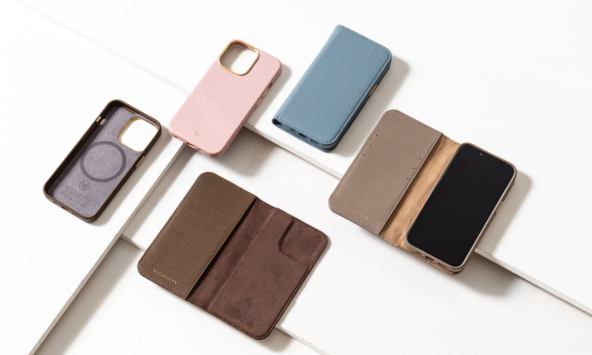 手帳型&バックケースの2WAYケースが新登場