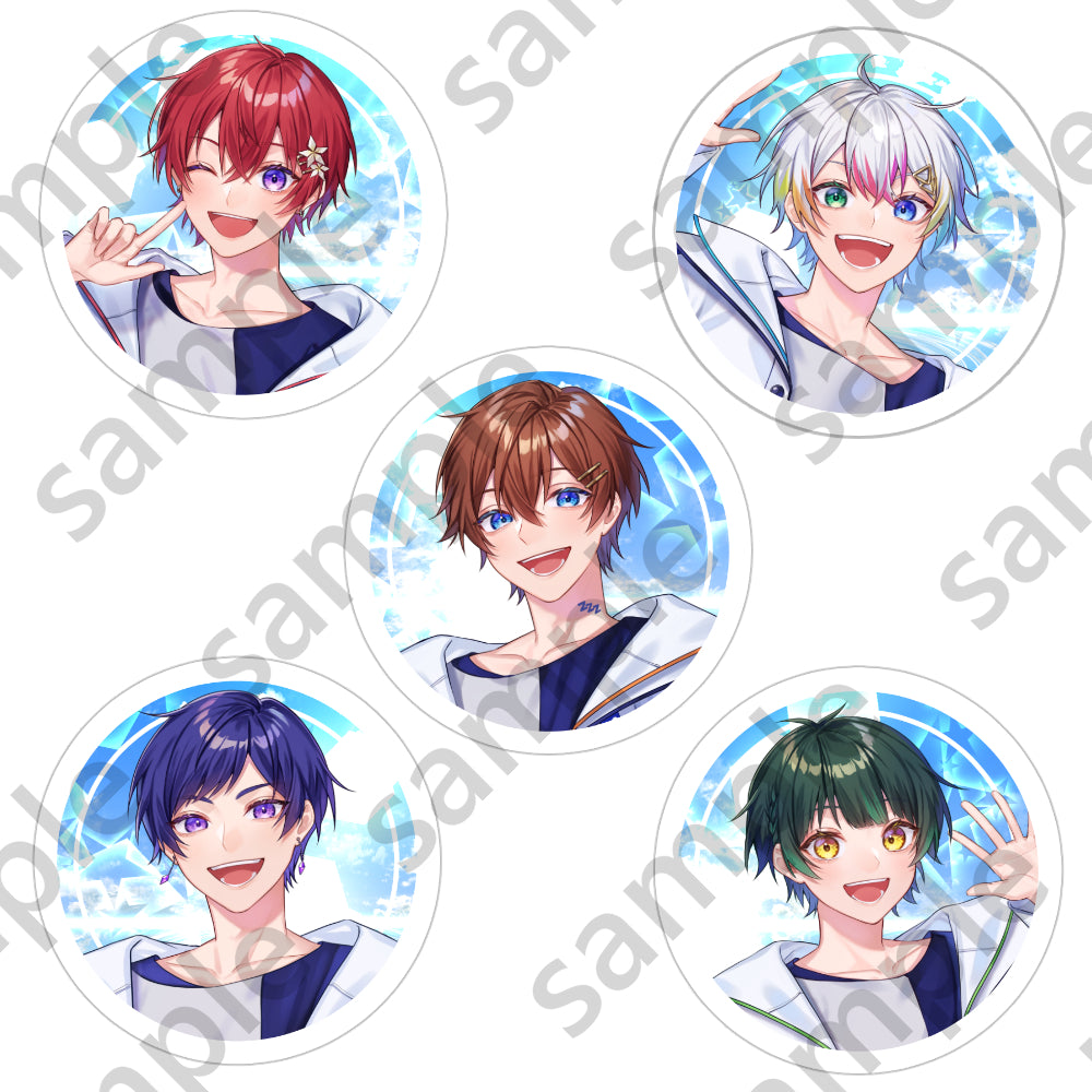 すたぽら ランダム缶バッジ 第2弾 - すたぽらしょっぷ【公式グッズ