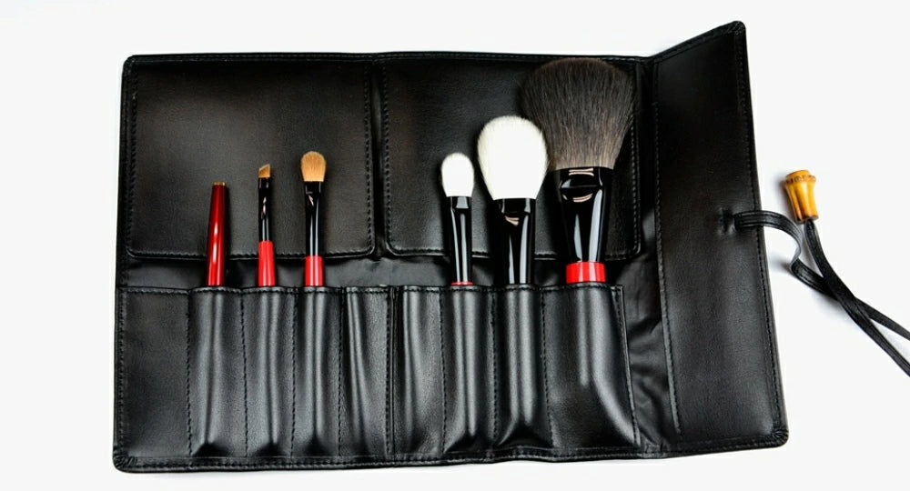 竹田ブラシ 基本ブラシセット オーソドックスSP6 (6本セット、合皮