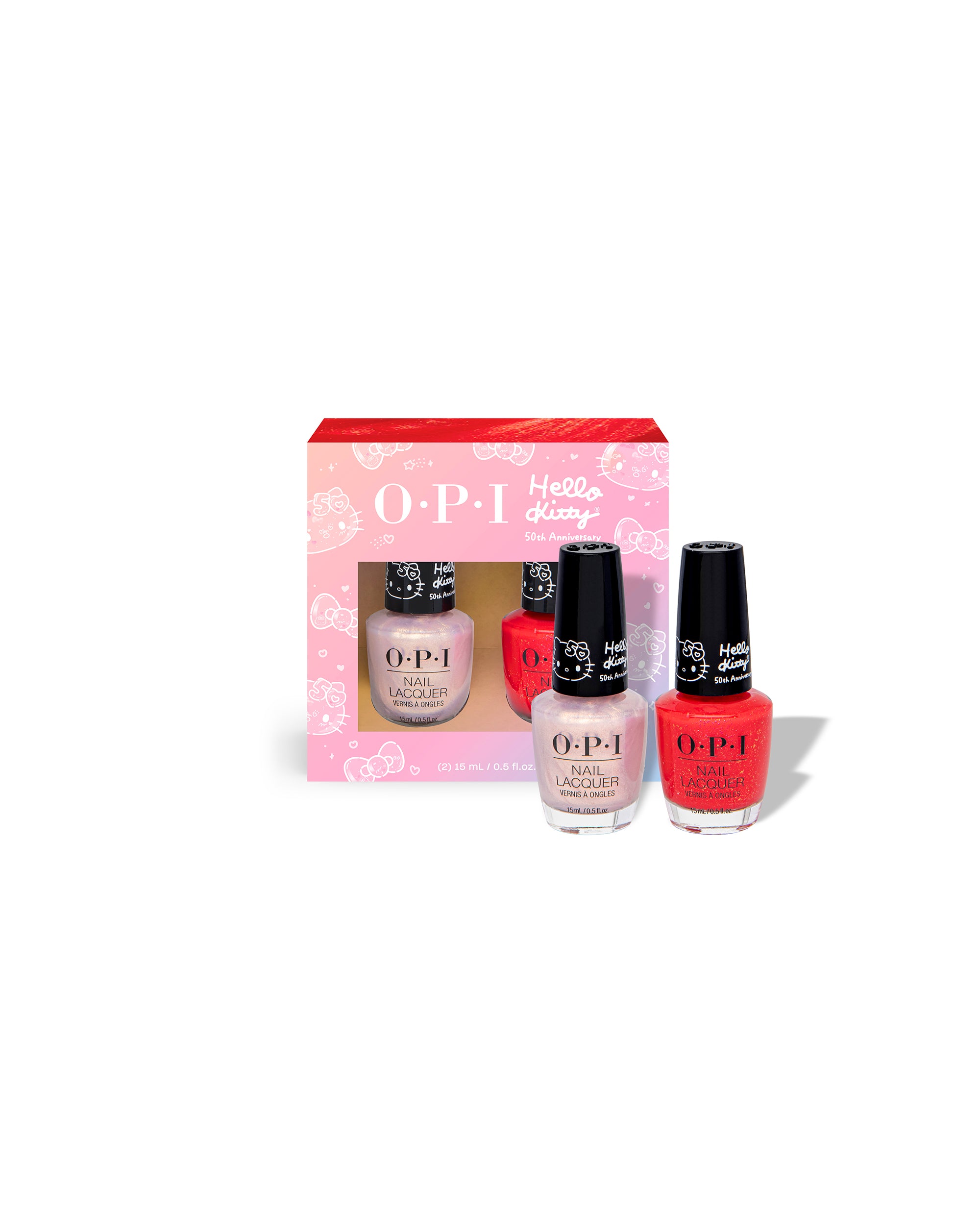 OPI x Hello Kitty® Collection Nail Lacquer Duo Pack 2 Gifts | OPI