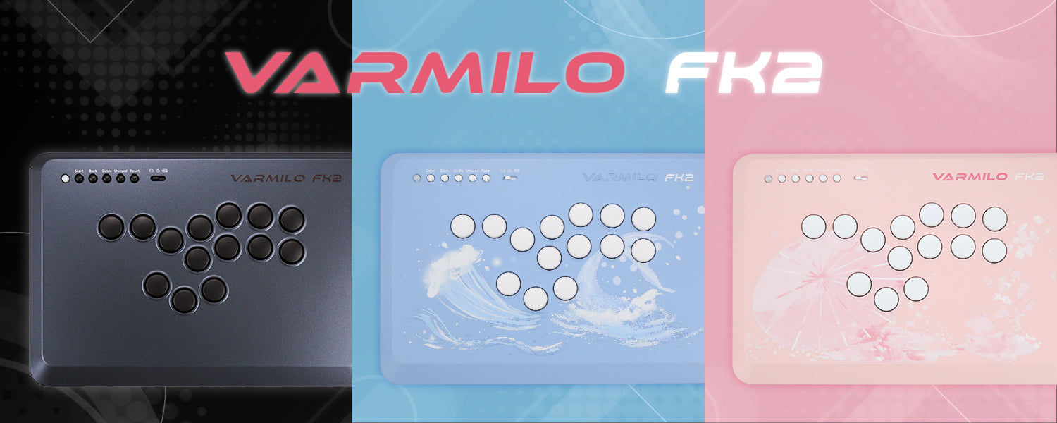 VARMILO FK2(不屈) ブラック ラピッドトリガー搭載レバーレスアケコン