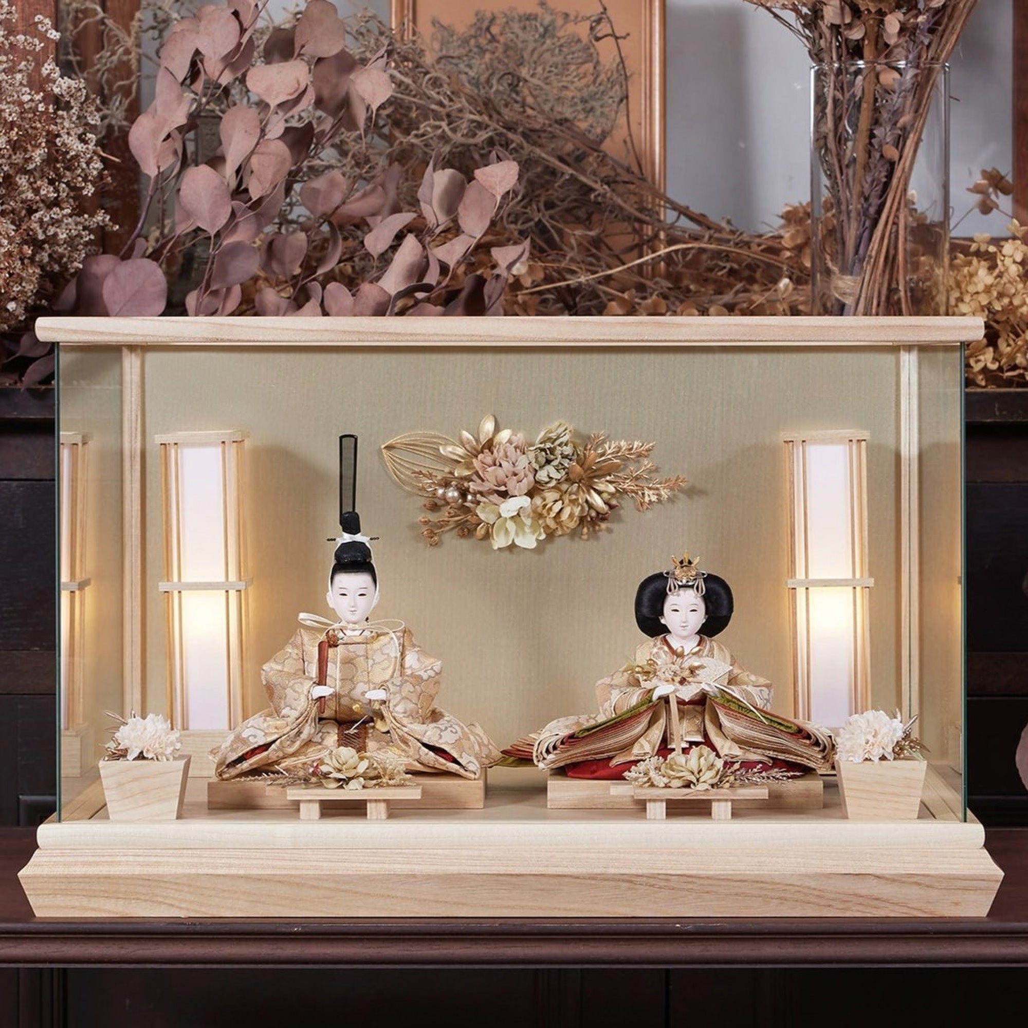 清水久遊作 円 madoka｜26雛人形ケース飾り ｜雛人形（ひなにんぎょう