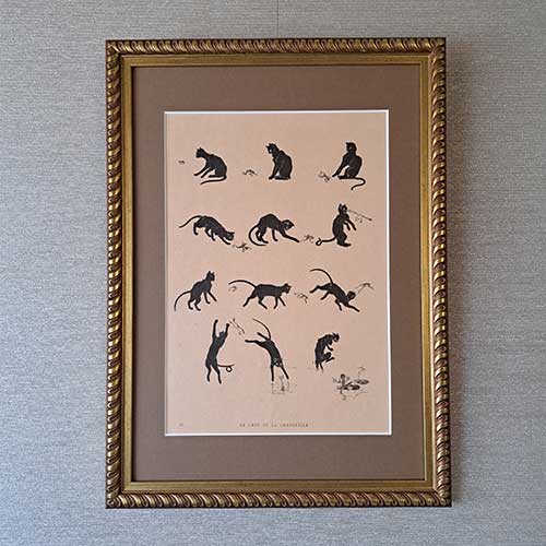 ルイ・イカール ≪日本庭園（Le Jardin Japonais）≫ 1932年 エッチング