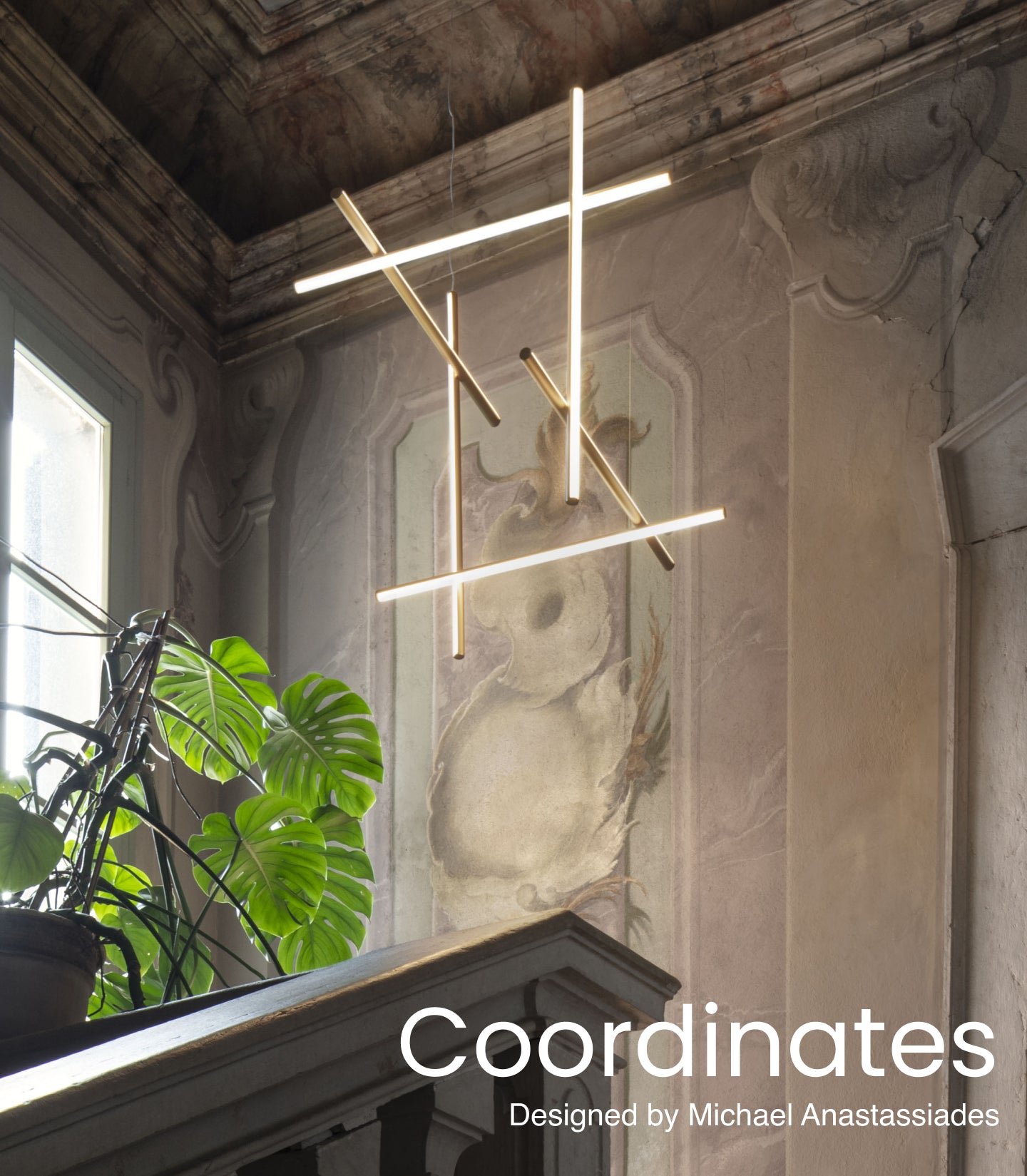 FLOS（フロス）Coordinates S3 シャンパンゴールド W782mm - YAMAGIWA