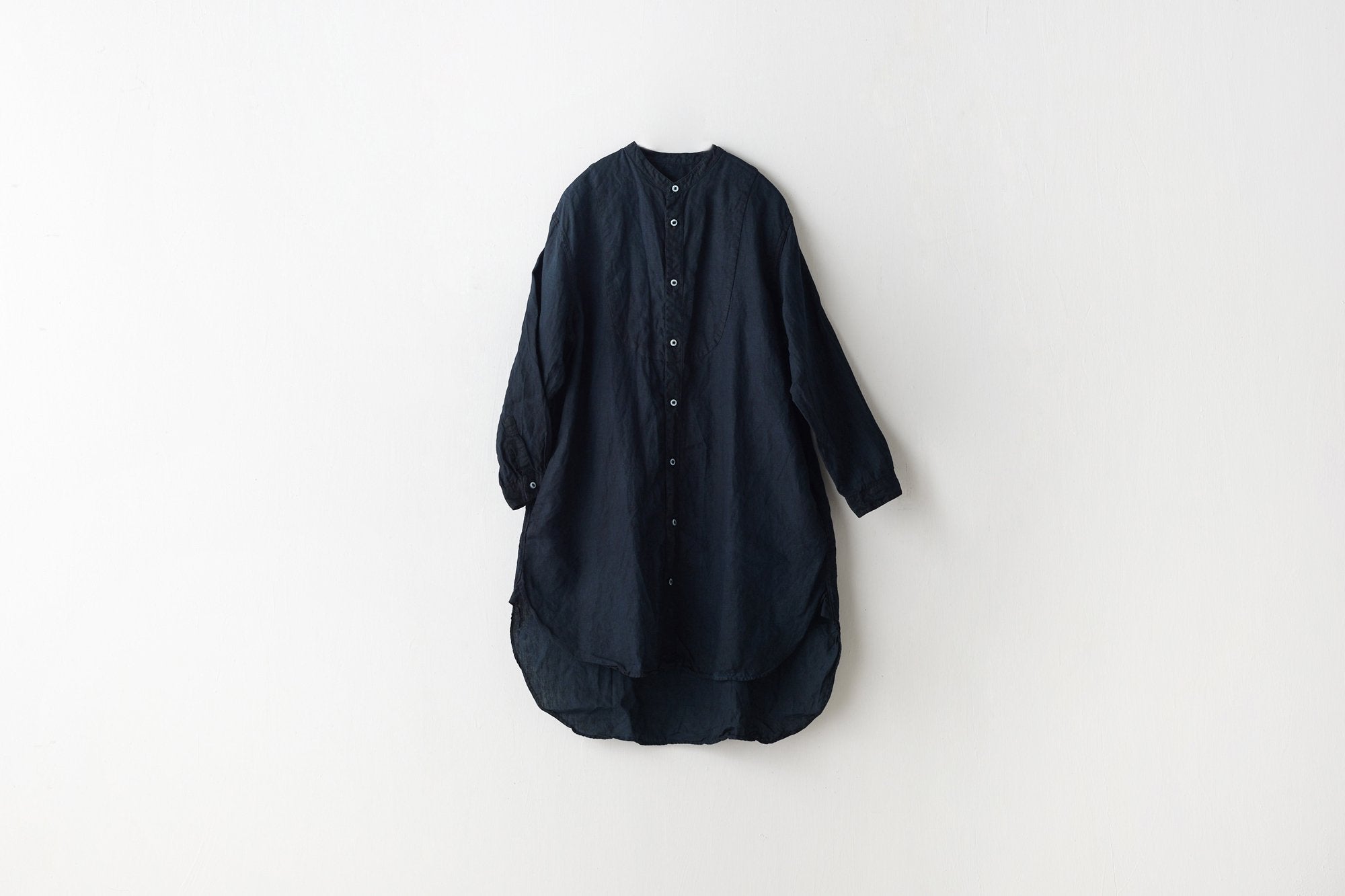 リネン切替BIGシャツ｜宝島染工