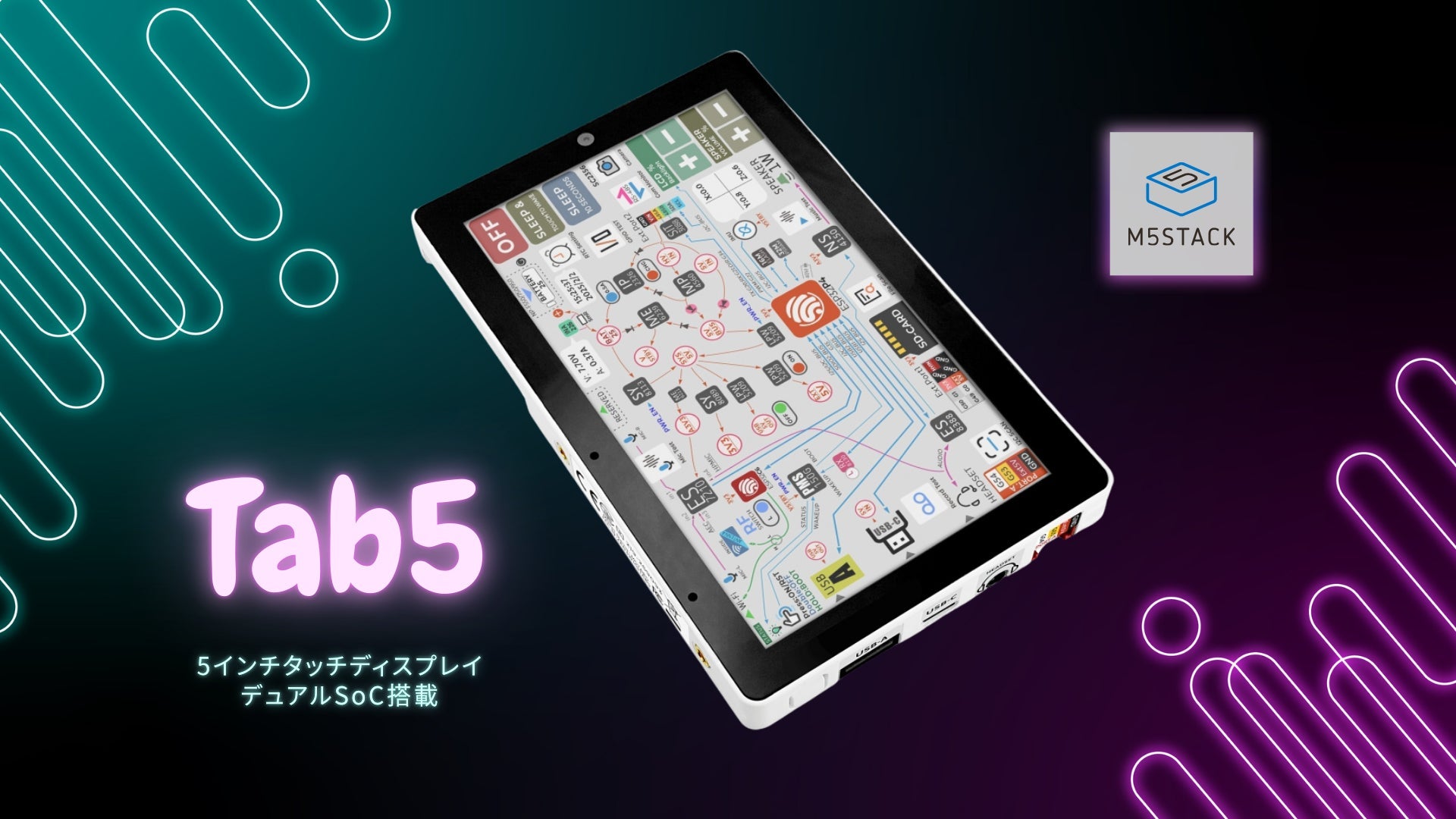 スイッチサイエンスがM5Stack Tab5の国内販売を開始、IoT開発向け